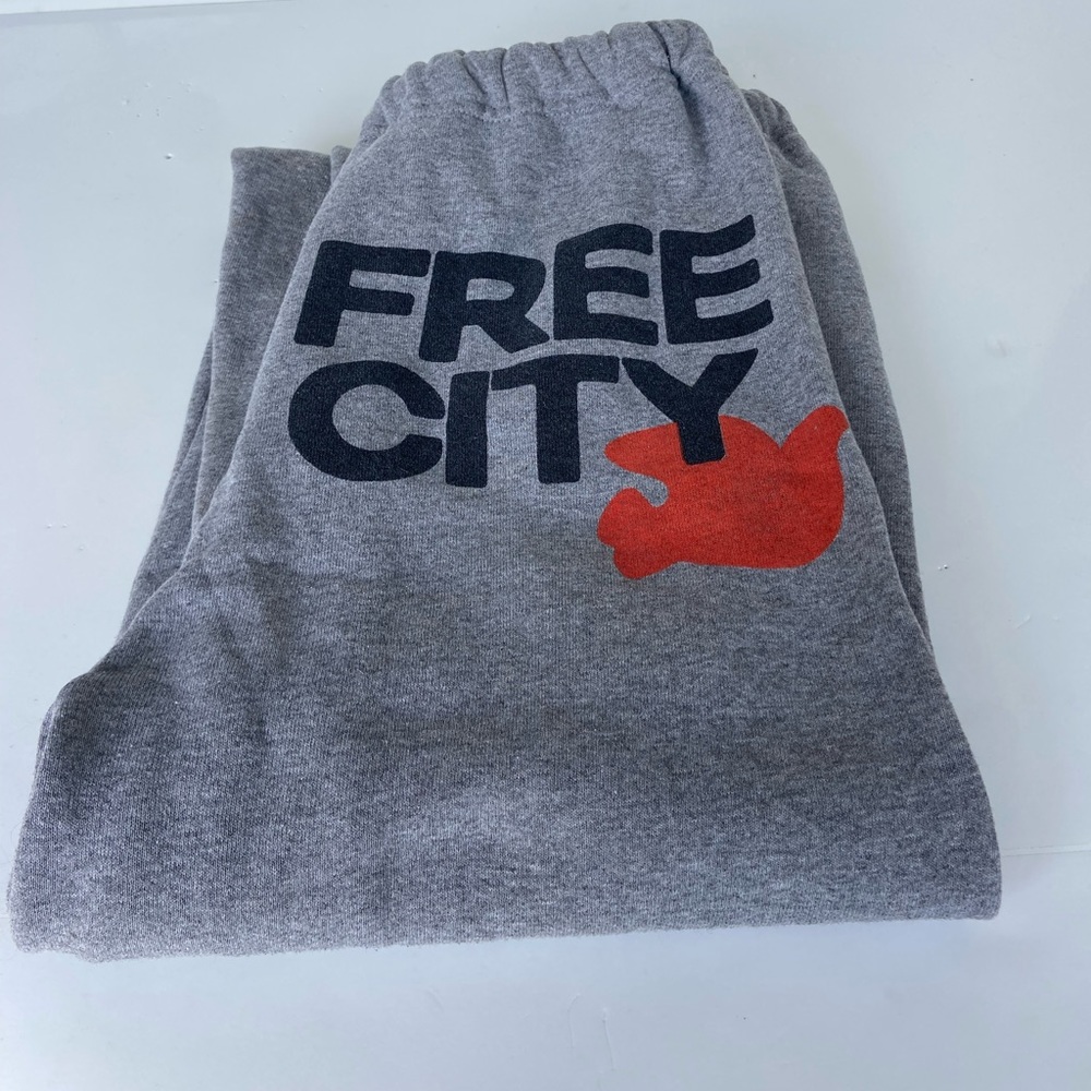 Free City Womens Grey Sweatpants